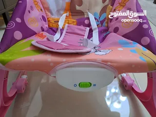  3 سرير بيبي هزاز جديد عالبطارية