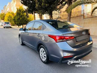  4 هونداي اكسنت 2018 محرك 1600 cc خصوصي اصلي