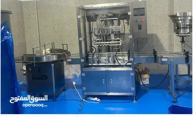  6 خط تعبئة قناني زيت الزيتون - فل اوتوماتيك