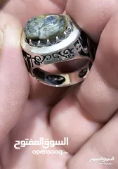  6 خاتم ايراني عقيق يماني اصلي