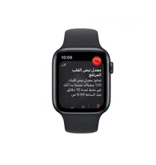  4 Apple Watch SE (2nd Gen) [GPS 44mm] Smart Watch w/Midnight Aluminum Case & Midnight Sport Band - S/M