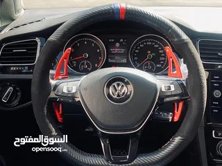  18 جولف Golf Tsi MK7.5 موديل 2018  بحالة الوكالة تسيير 2021  السيارة فللل اضافات