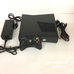  1 اكس بوكس 360 كامل ملحقاته