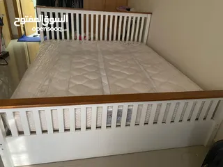  3 2m x 2m cot with mattress