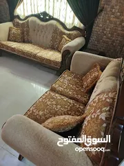  10 طقم كنب ضيوف و كوانر و طقم معيشة خشب سويد