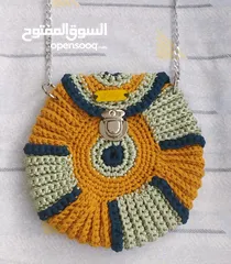  2 حقيبة يد صناعة يدوية كروشية New brand: sofiaz