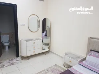  4 ,(منصور)غرفة وصالة مفروش للايجار الشهري