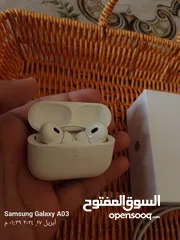  3 سماعة إيربدز Airpods Pro حالة جديدة مع كل ملحقات سماعة أصلي