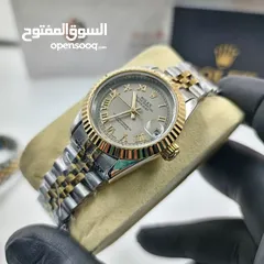  5 الساعات الرولكس الديت جاست النسائية متوفرة الان  من متجرنا