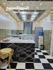  17 شقة مفروشة فاخرة للايجار مساحة 90 غرب شارع الجامعة ب 200م وشمال مسجد علياء التل