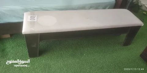  4 مد خشبي وجه جلد