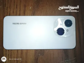  4 Tecno spark go 1 64G مستعمل اسبوع