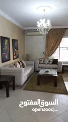  19 شقة ارضية مفروشة للايجار 3 نوم في عبدون
