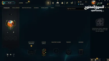  4 New account for league of legends