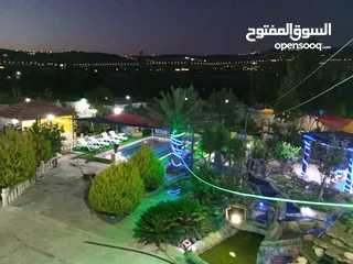  3 مزرعة للإيجار اليومي والاسبوعي والشهري مساحة كبيرة  مسبح / جاكوزي جلسات هادئة  غرف مكيفة مطبخ مجهز