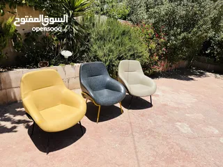 2 كراسي كافيه آو شي ثاني للبيع تم شحنهم من دبي