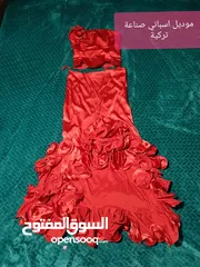  16 فستان خطوبه عدد2 تركي ثقيل والباقي حفلات وسهرات كلهم 100