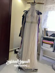  7 فساتين سهرة للبيع او الايجار