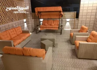  18 اطقم كنب رتان بافضل سعر