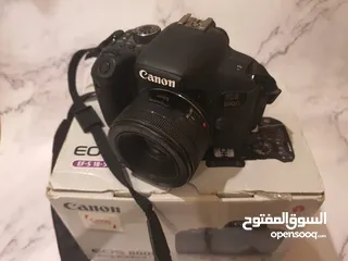  2 كاميرا كانون D800 مع عدسة 50mm