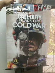  1 بوستر call of duty cold war قماش