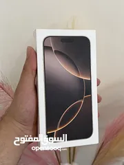  1 ايفون 16 برو ماكس جديد وارد شرق اوسط  كفاله سنه كامله من ابل