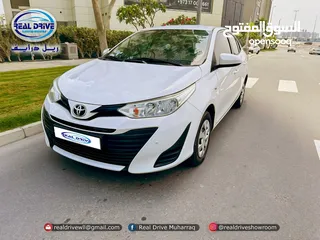  3 **BANK LOAN AVAILABLE**  TOYOTA YARIS 1.5E  Year-2019  Engine-1.5L  Color-White  Odo meter-52,000km