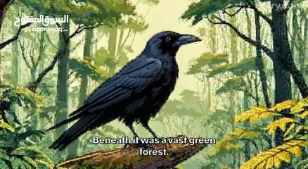  1 قصة the crow