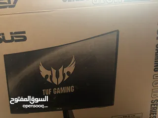  4 شاشة اسوس tuf Gaming VG1B series 27 in  165hr الشاشه ما استعملتها بكرتونتها للبيع بسبب السفر