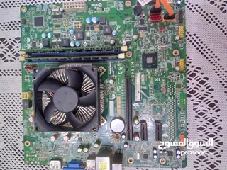  2 بورد Lenovo اصدار  IH81M +معالج i3  جيل رابع مع تبريد ومروحة + حبة 2رام السعر فقط ب30