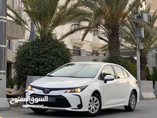  2 تويوتا كورولا 2021 بنزين كامل فحص كامل  مجمركة ومرخصه