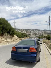  1 هوندا سيفيك 2001 بحاله الوكاله مرخصه جديد ولا ناقصها برغي زجاج كهرباء و عليها سستم مع شاشه و كميرا