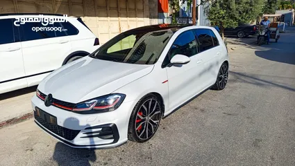  1 جولف جي تي اي mk7.5 2018 لون ابيض عاجي بالصلاة عالنبي فحص نخب