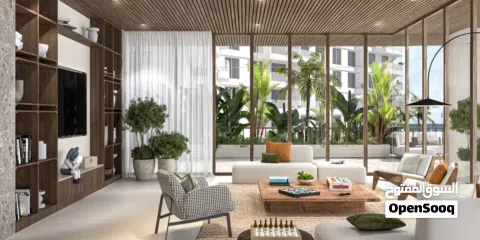  5 شقه غرفه للبيع بجزيره ياس مشروع جاردنيا باي مع تراس مساحه كبيره من اميز مشاريع الجزيره