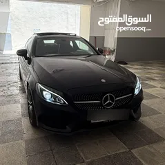 4 مرسيدس C 180 كوبي 2017 وارد الشركه غرور مالك واحد