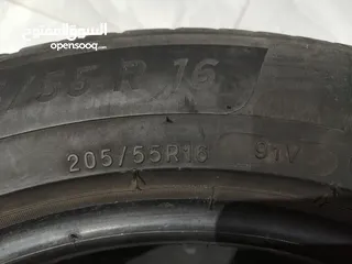  2 فردتين ميشلان 205,55,16