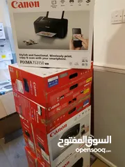  7 طابعات ملونه وايرلس ومتعددة المهام من canon 3340 .