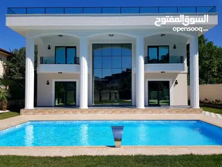  1 New Villa Sapanca  فيلا جديدة ملكية بإطلالة جميلة مع مسبح مستقيل خاص