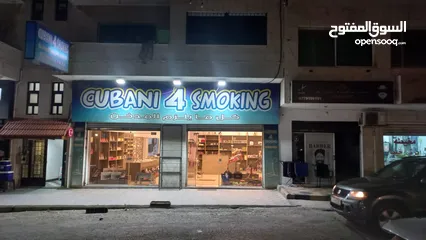  1 محل  بابين بالفحيص او الموقع  للبيع