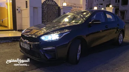  22 Kia K3 2019 لون اسود ميتلك مميز فل كامل فحص كامل ولا ملاحظة