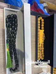  12 سبح احجار فاتوران كهرمان سندلس