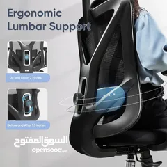  7 إذا دوامك طويل أو شغلك على المكتب كثير،وفرنالك تشكيلة كراسي مدير مع مسند رقبة باسعار مميزة