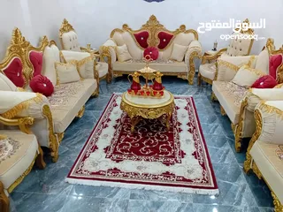  3 كنب دمياطي مصري مستعمل جديد