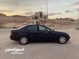  6 مرسيدس بنز c200 w203 موديل 2001 للبيع