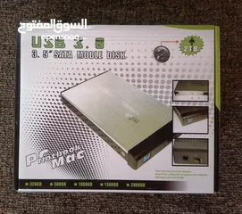  1 حاضنة هارد ديسك كمبيوتر خارجي USB 3.0