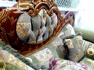  16 طخم قنفات ملكي مصري مستخدم نظافه 90%