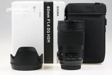  1 عدسة سيجما 40mm Sigma lens