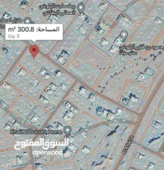  3 ارض سكنية للبيع في العامرات مدينة النهضه 14 على  مدخل المنطقة مباشرةً وسط المنازل