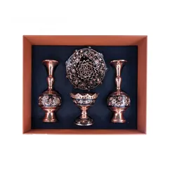  2 طقم ديكوري من الفن الإيراني الفاخر   Exquisite Iranian art decorative set