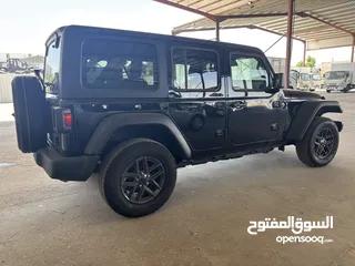  12 جيب رانجلر 2024 سبورت اس فحص كامل قطعت 15 الف كم فقط !